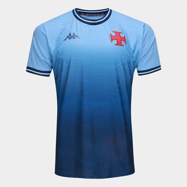 Camisa Vasco III 25/26 Goleiro Kappa Masculina - Azul