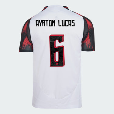 Camisa Adidas Flamengo 2025/26 II AYRTON LUCAS N° 6